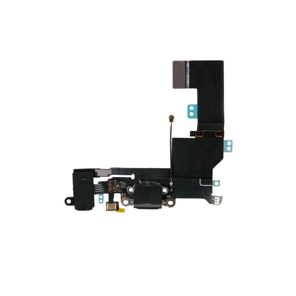  Нижний шлейф для IPhone 5 с разъемом зарядки и микрофоном